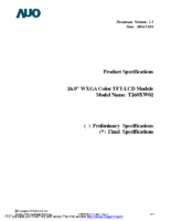 T260XW02-Spec——20Ver1-2